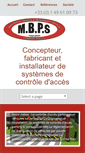 Mobile Screenshot of mbps.fr